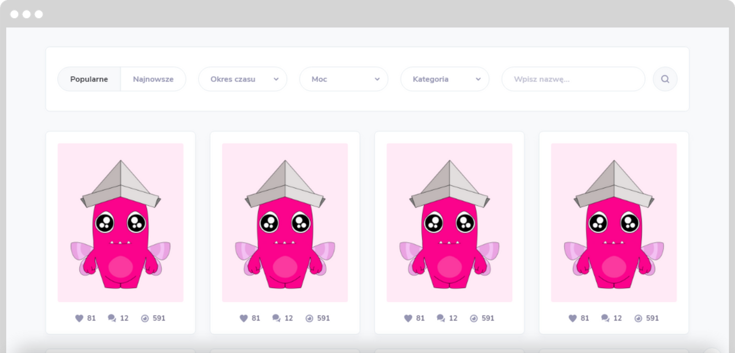 Przeglądaj galerię Snoomie postaci