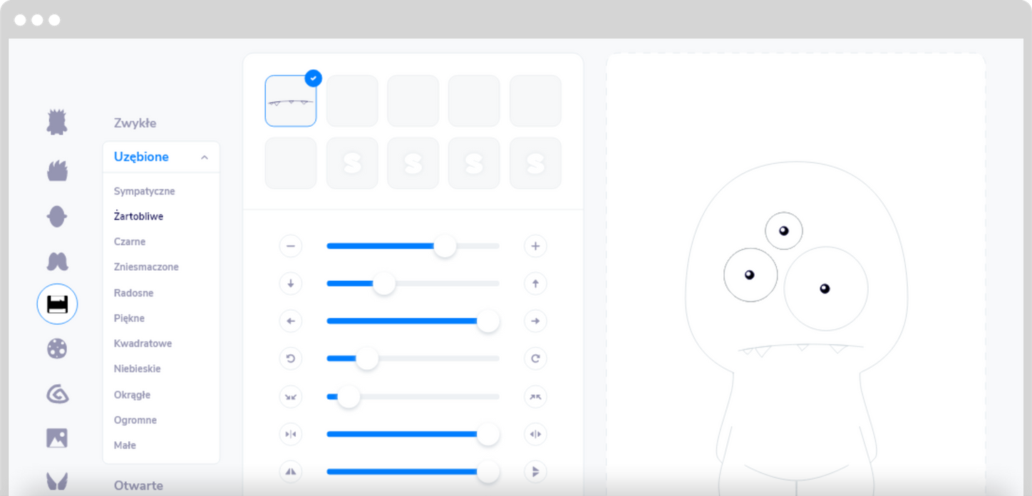 Buduj i twórz super Snoomie postacie